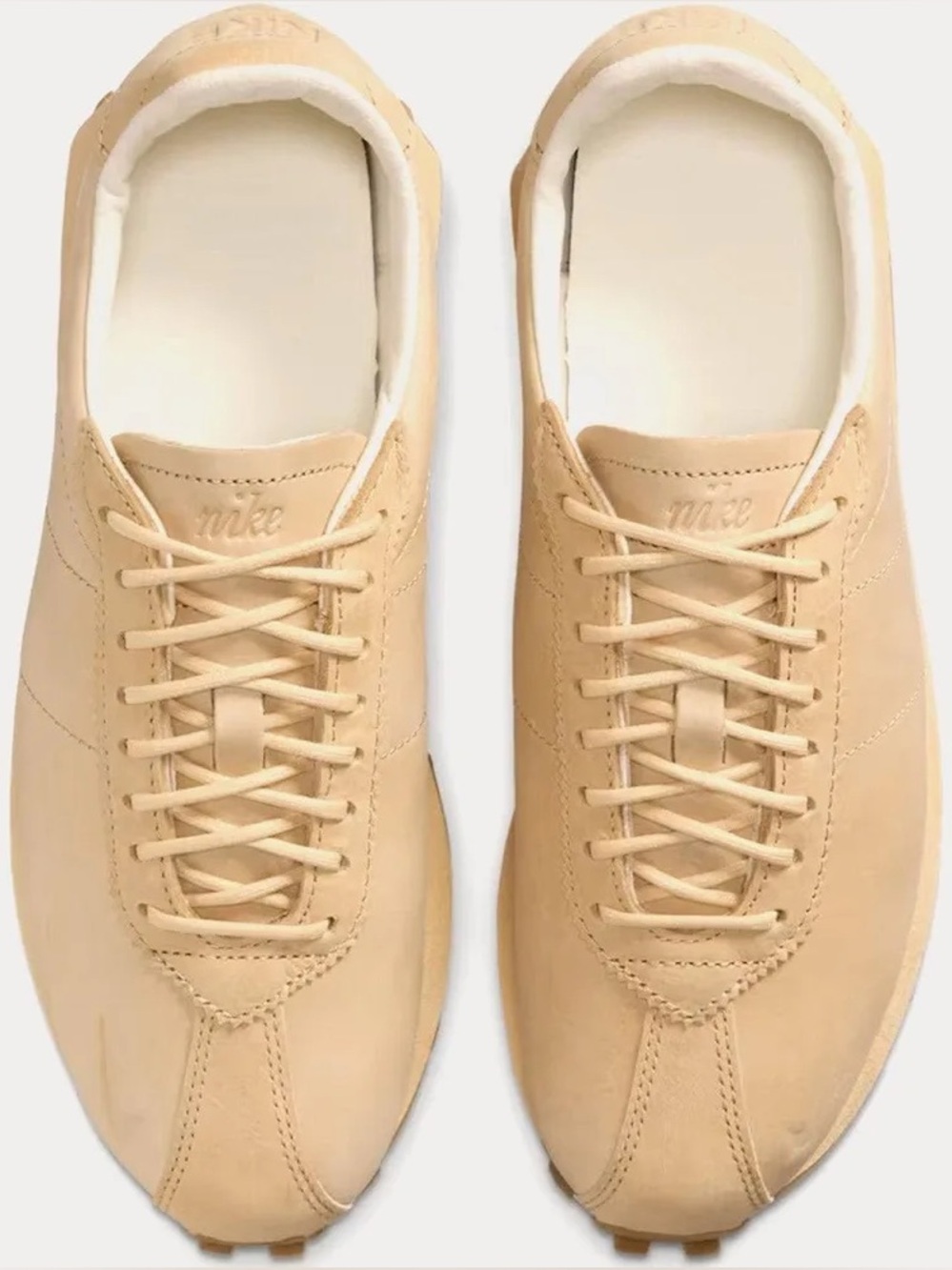 Nike Aritza Classic Tan Leather Sneakers size 10